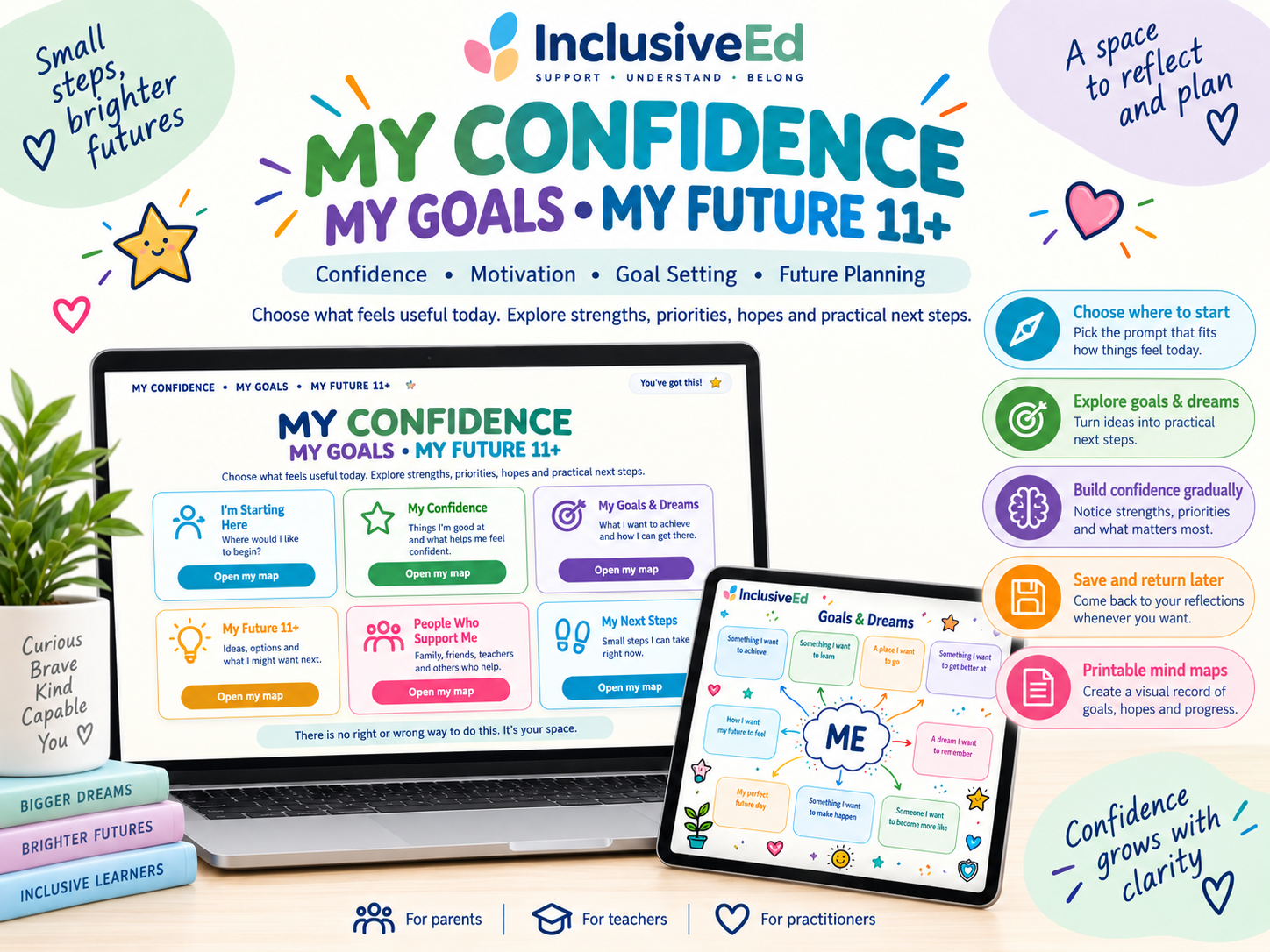 My Confidence My Goals My Future 11+ promotional image